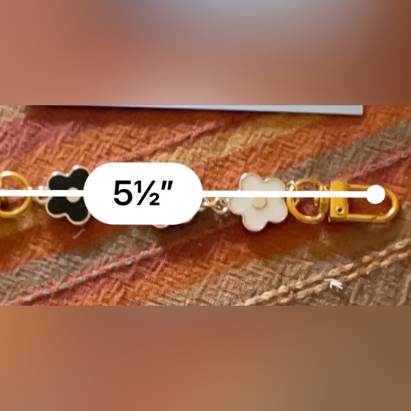 🆕 Bag Flower Bag Charm NIB - Picture 7 of 8